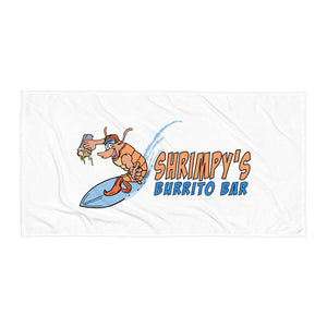 Beach Towel - Shrimpy's Burrito Bar